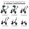 Trojkolka Kinderkraft Aveo (Farba Malachite Grey)