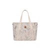 Prebaľovacia taška KikkaBoo Florence Secret Garden Beige