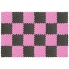 Rialto Baby Hracia podložka puzzle Pink Gray 180x120cm