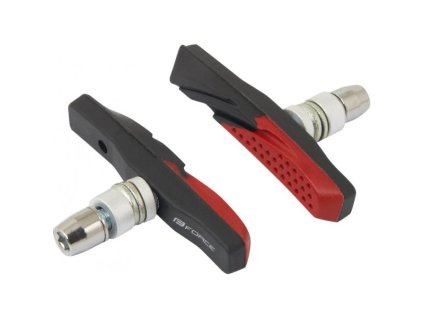 brzdové špalky Force šroub černo-červené 70mm