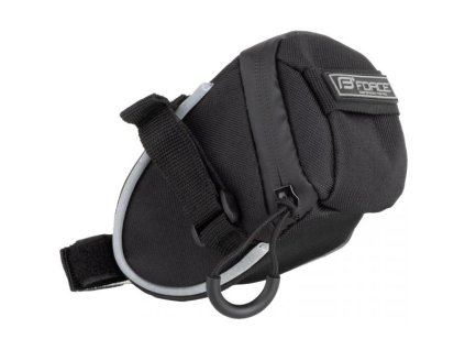 brašna pod sedlo Force Jet suchý zip,černá M