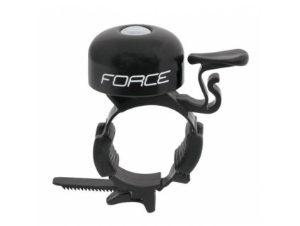 zvonek Force Fe/plast 22,2-31,8mm, černý