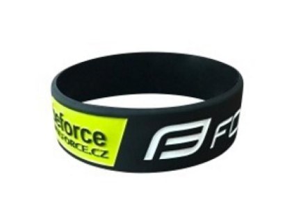 náramek Force černo-fluo