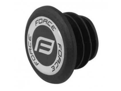 záslepky do řidítek Force logo 1ks