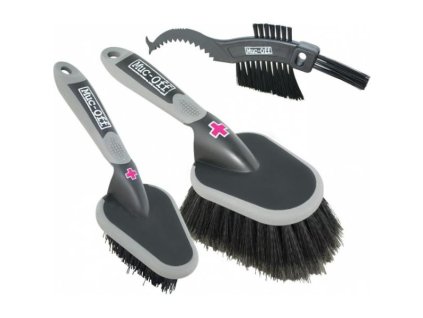 Muc-Off 3 Brush Set sada kartáčů 3ks