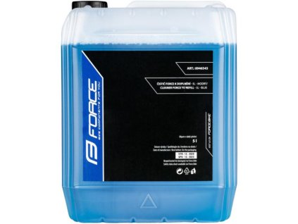 čistič Force náplň 5L modrý
