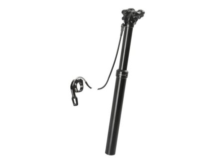 sedlovka M-Wave teleskopická 31,6/125mm černá