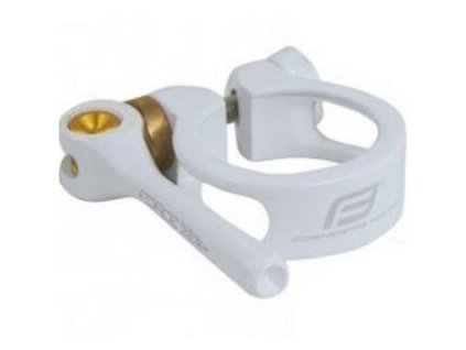 podsedlová objímka Force RU 39g bílá 31,8mm