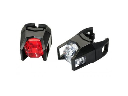 sada světel MAX1 Pluto černá