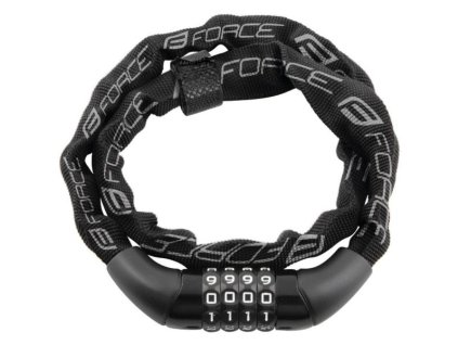 zámek Force Chain kódový 120cm/4mm
