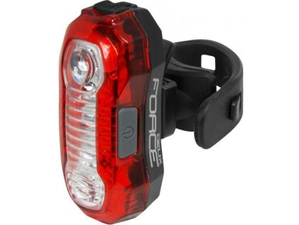 blikačka zadní Force Deux 5LED USB
