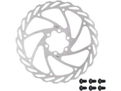 brzdový kotouč Force-4 160mm černý