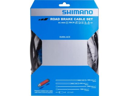 bowdeny + lanka Shimano DuraAce BC-9000 brzdový set polymer