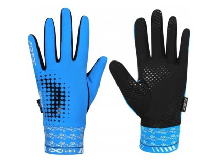 Rukavice Force Extra jaro-podzim modré