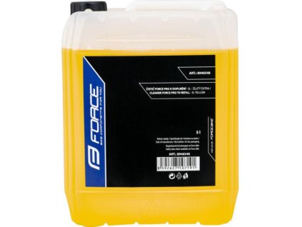 čistič Force PRO náplň 5L žlutý