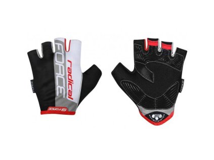 Rukavice Force Radical černo-bílo-červené
