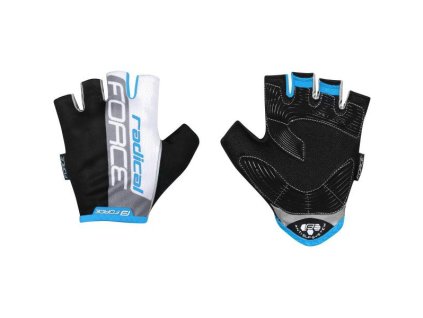 Rukavice Force Radical černo-bílo-modré