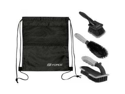 kartáče Force Eco 3ks v pytlíku a v kartonu