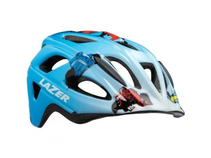 přilba LAZER dětská P´Nut modrá racer boy