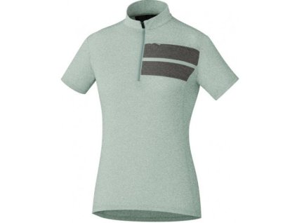 dres Shimano Transit Pavement dámský zelená vel. M