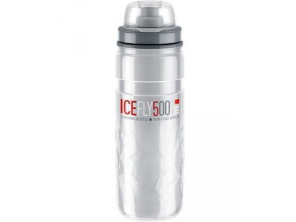 láhev Elite Fly Ice termo 500ml čirá