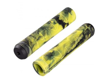 Gripy Force BMX145 gumová černo-fluo