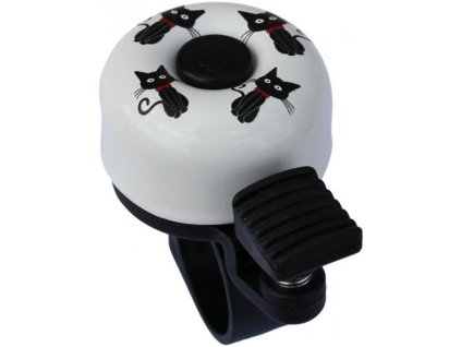 zvonek mini design kočka