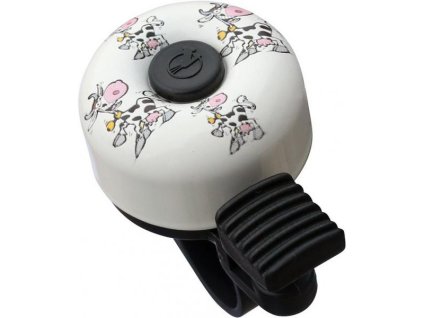 zvonek mini design kráva