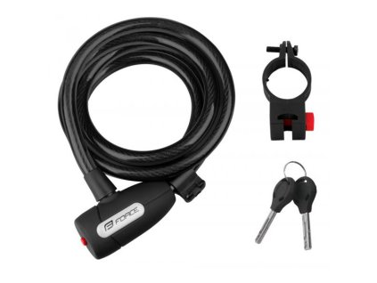 zámek Force Lux spirála 180cm/12mm