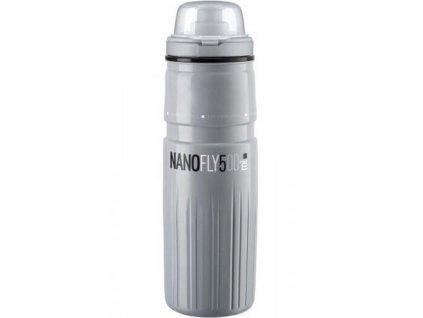 láhev Elite Nanofly termo šedá 500ml
