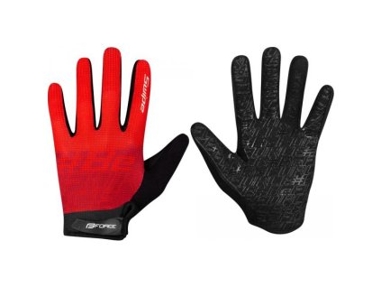 Rukavice Force Swipe letní červené