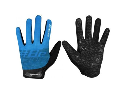 Rukavice Force Swipe letní modré