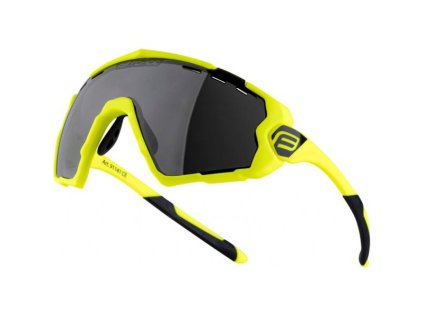 brýle Force Ombro fluo mat., černá laser skla