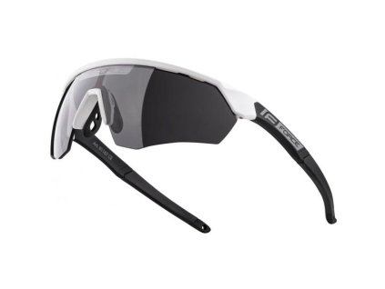 brýle Force Enigma bílo-černé mat., černá skla