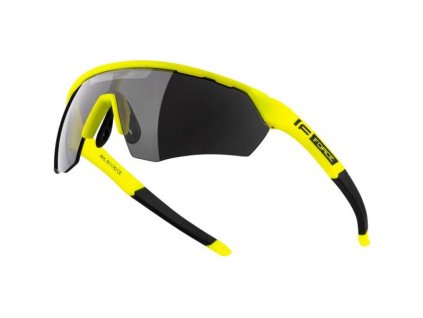 brýle Force Enigma fluo mat., černá skla