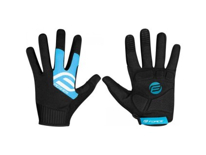 Rukavice Force MTB Power černo-modré