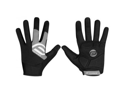 Rukavice Force MTB Power černo-šedé