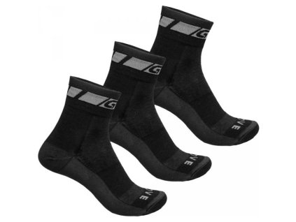 ponožky GripGrab 3PACK Merino Regular