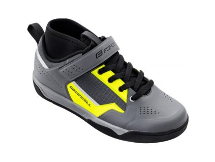 Tretry Force Dowhnill Flat fluo-černé