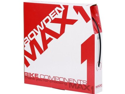 bowden MAX1 brzdový 5mm černý, box 30m