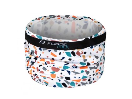 šátek Force Rock jaro/podzim, bílý UNI