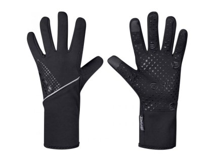 Rukavice Force Vision softshell černé