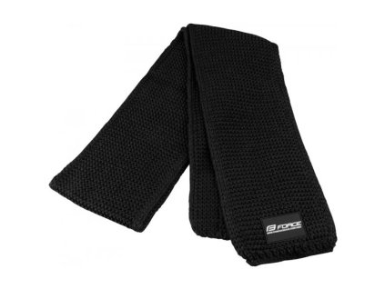 Force Glee šála zimní pletená černá