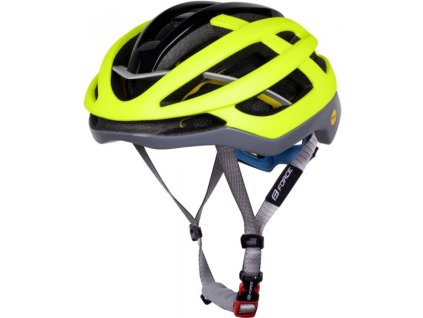 přilba FORCE LYNX MIPS fluo-černá