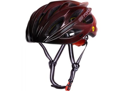 Přilba Force Bull Hue MIPS černo-červená