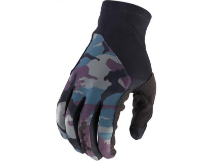 rukavice TLD FLOWLINE CAMO ARMY GREEN