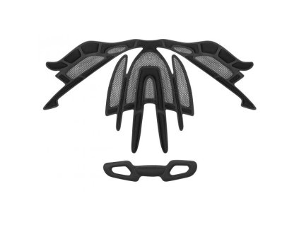 náhradní výstelky přileb force LYNX černá UNI 5mm