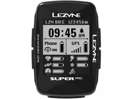 Lezyne Super Pro GPS HR/ProSC navigace