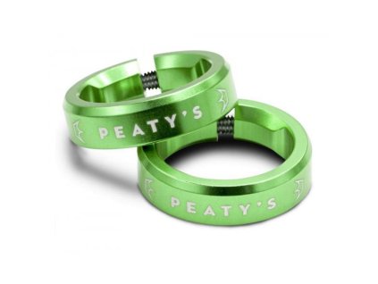 Peaty's Monarch Lock Ring Emerald