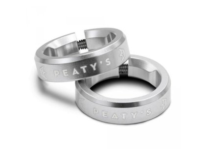 Peaty's Monarch Lock Ring Silver